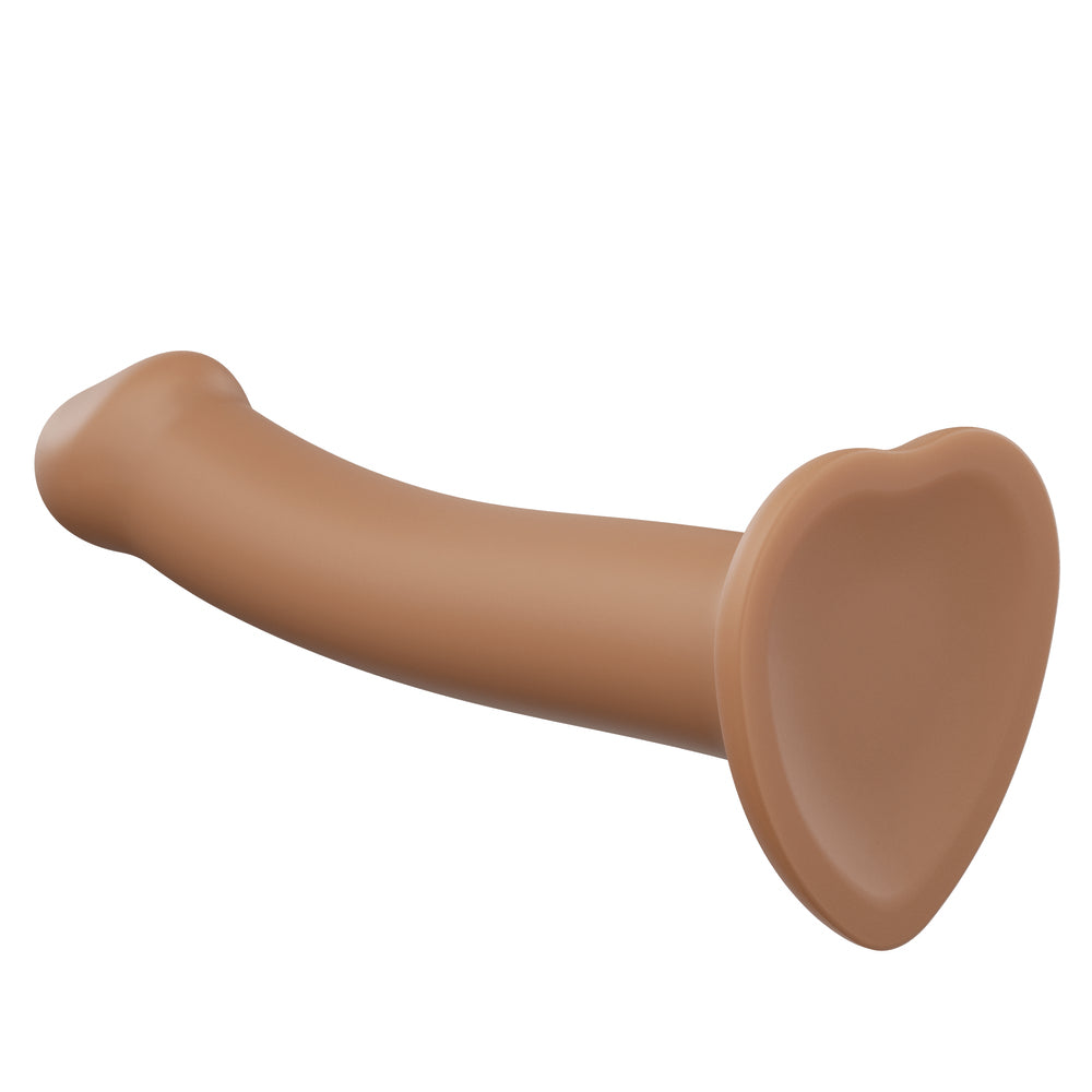 Vibrators, Sex Toy Kits and Sex Toys at Cloud9Adults - Strap On Me Silicone Dual Density Bendable Dildo Small Caramel - Buy Sex Toys Online