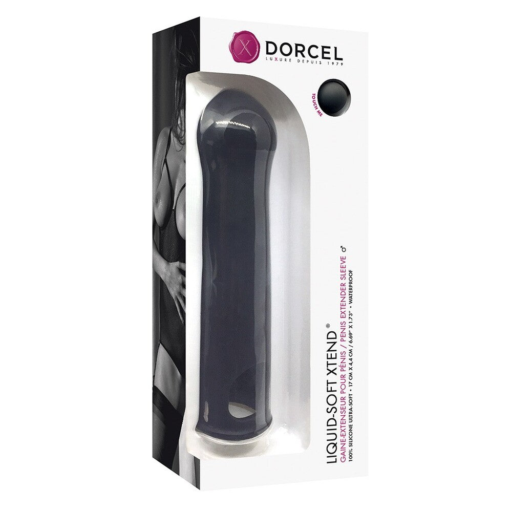 Vibrators, Sex Toy Kits and Sex Toys at Cloud9Adults - Dorcel Liquid Soft Xtend Penis Sleeve - Buy Sex Toys Online
