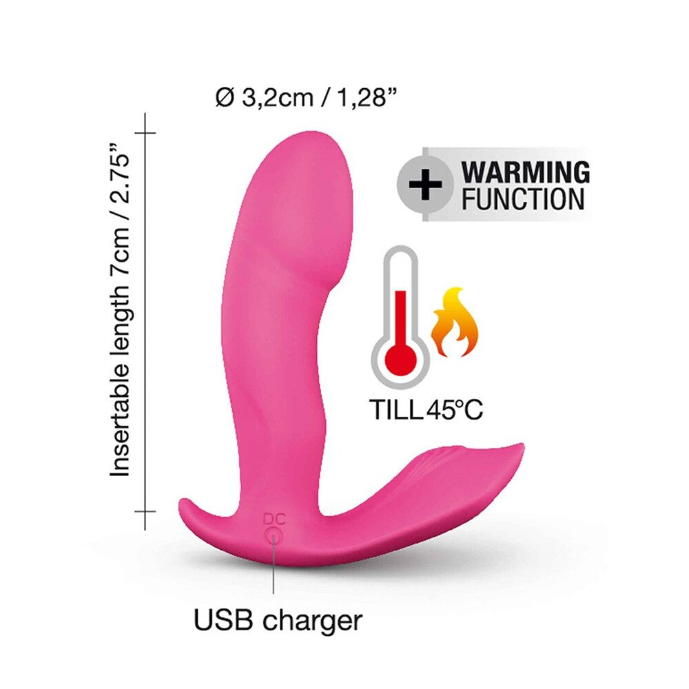 Vibrators, Sex Toy Kits and Sex Toys at Cloud9Adults - Dorcel Secret Clit Warming Voice Control Vibrator - Buy Sex Toys Online