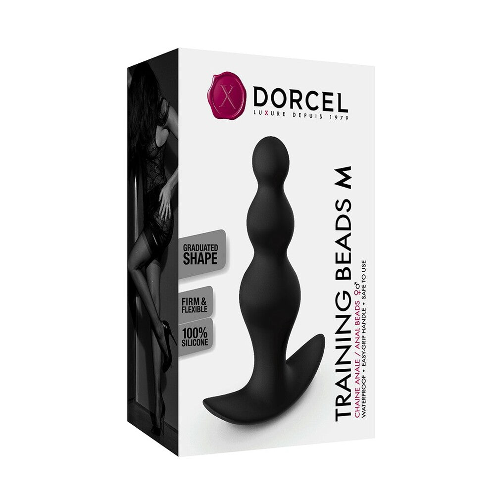 Vibrators, Sex Toy Kits and Sex Toys at Cloud9Adults - Dorcel Training Anal Beads Medium - Buy Sex Toys Online