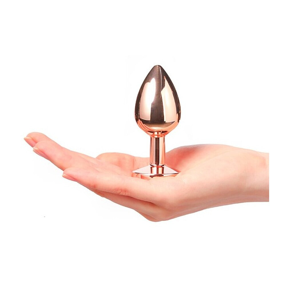 Vibrators, Sex Toy Kits and Sex Toys at Cloud9Adults - Dorcel Diamond Butt Plug Rose Gold Medium - Buy Sex Toys Online