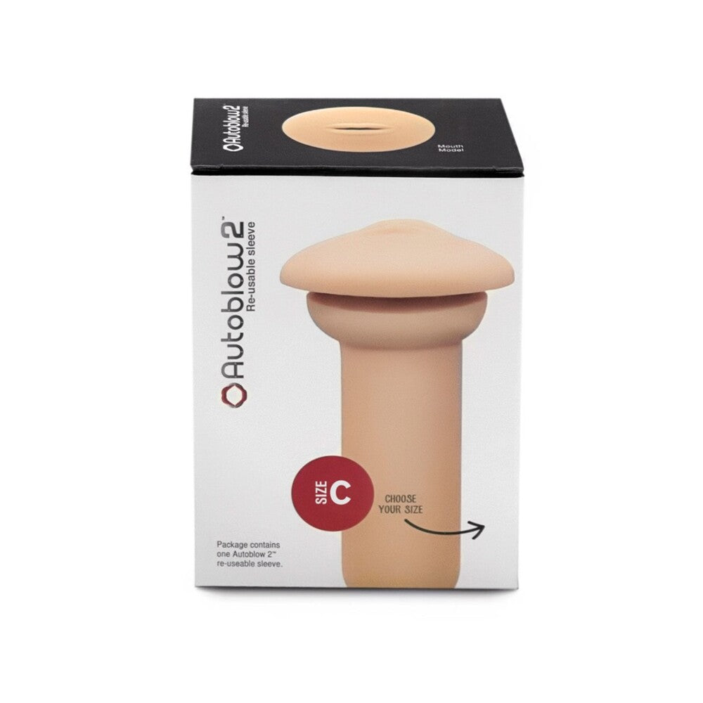 Vibrators, Sex Toy Kits and Sex Toys at Cloud9Adults - Autoblow 2 Masturbator Mouth Sleeve C - Buy Sex Toys Online