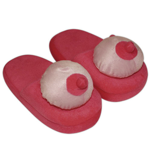 Vibrators, Sex Toy Kits and Sex Toys at Cloud9Adults - Pink Boob Slippers - Buy Sex Toys Online