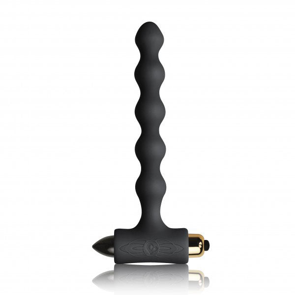 Vibrators, Sex Toy Kits and Sex Toys at Cloud9Adults - Rocks Off Pearls Petite Sensations Black Butt Plug - Buy Sex Toys Online