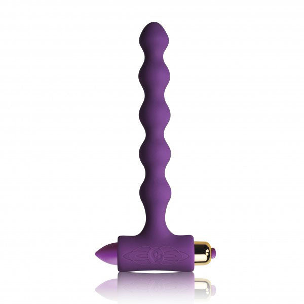 Vibrators, Sex Toy Kits and Sex Toys at Cloud9Adults - Rocks Off Pearls Petite Sensations Purple Butt Plug - Buy Sex Toys Online