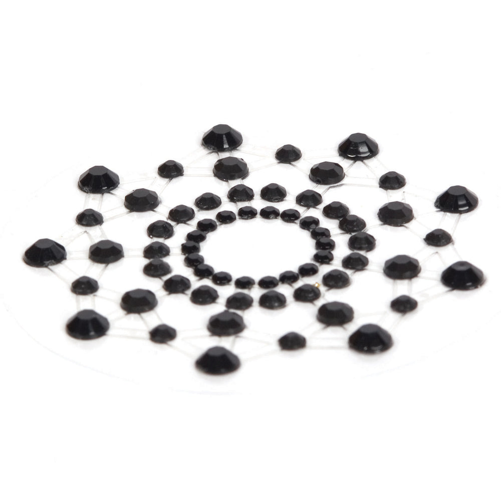 Vibrators, Sex Toy Kits and Sex Toys at Cloud9Adults - Bijoux Indiscrets Mimi Rhinestone Pasties Black - Buy Sex Toys Online