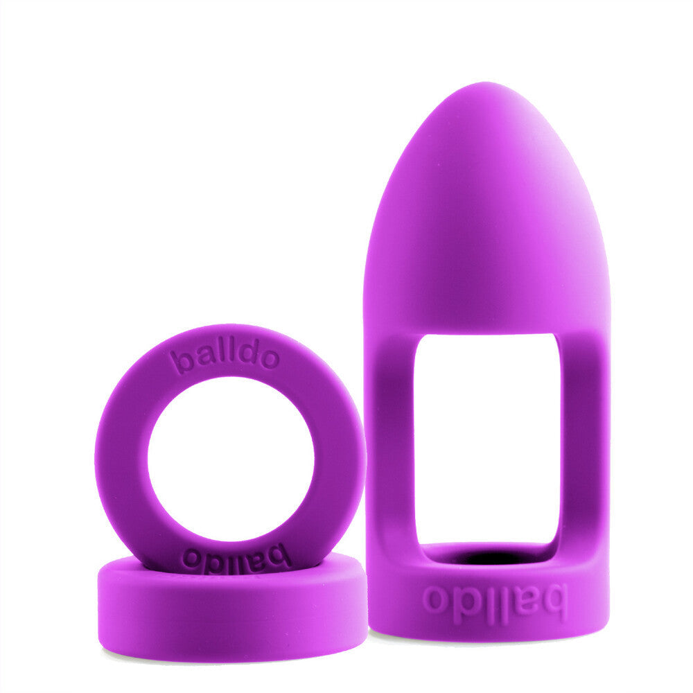 Vibrators, Sex Toy Kits and Sex Toys at Cloud9Adults - Balldo The Worlds First Ball Dildo Purple - Buy Sex Toys Online