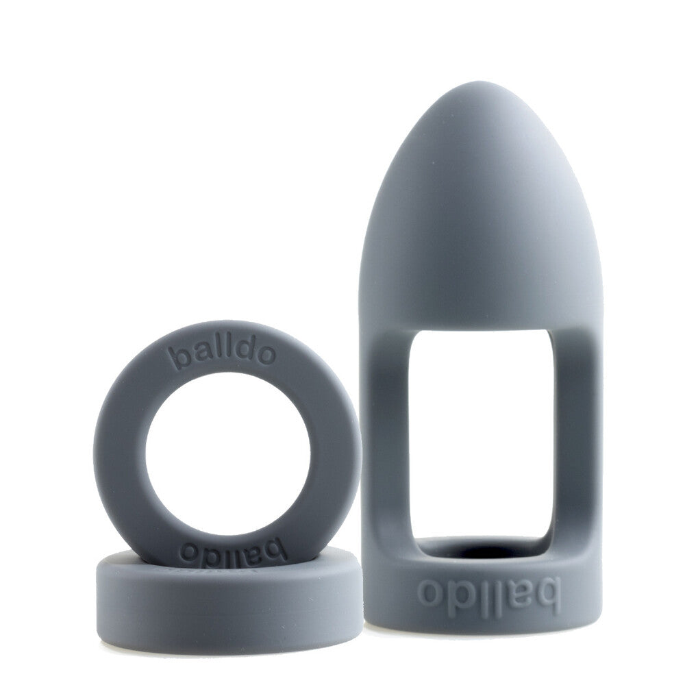 Vibrators, Sex Toy Kits and Sex Toys at Cloud9Adults - Balldo The Worlds First Ball Dildo Steel Grey - Buy Sex Toys Online