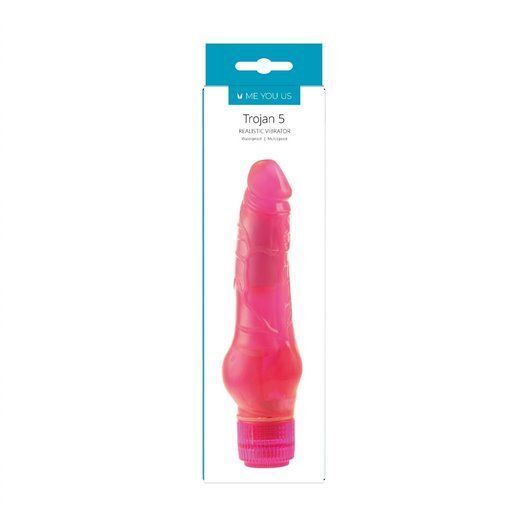 Vibrators, Sex Toy Kits and Sex Toys at Cloud9Adults - Me You Us Trojan 5 Realistic Vibrator - Buy Sex Toys Online