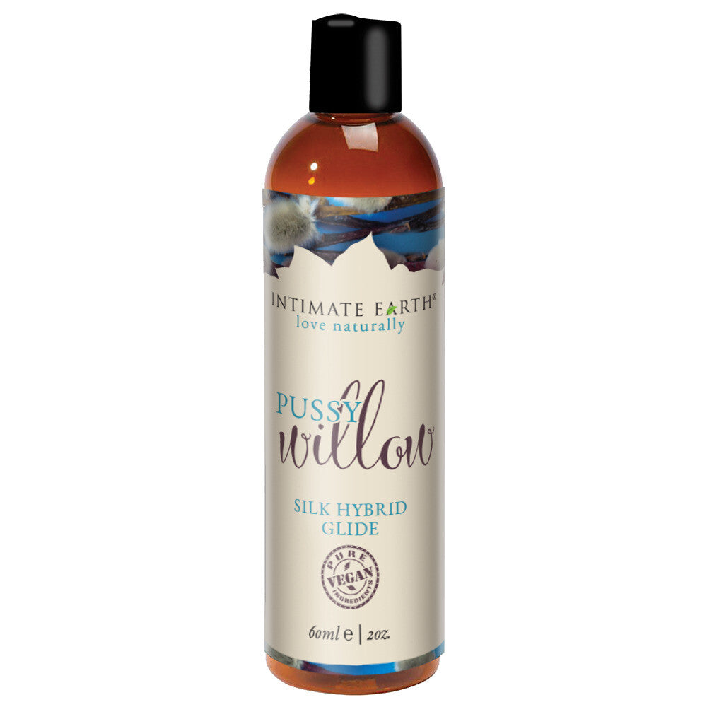 Vibrators, Sex Toy Kits and Sex Toys at Cloud9Adults - Intimate Earth Pussy Willow Silk Hybrid 60ml - Buy Sex Toys Online