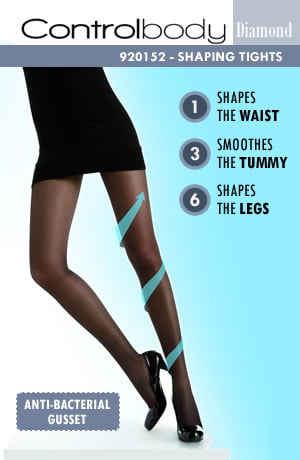 Vibrators, Sex Toy Kits and Sex Toys at Cloud9Adults - Control Body 920152 Shaping Tights Nero - Buy Sex Toys Online