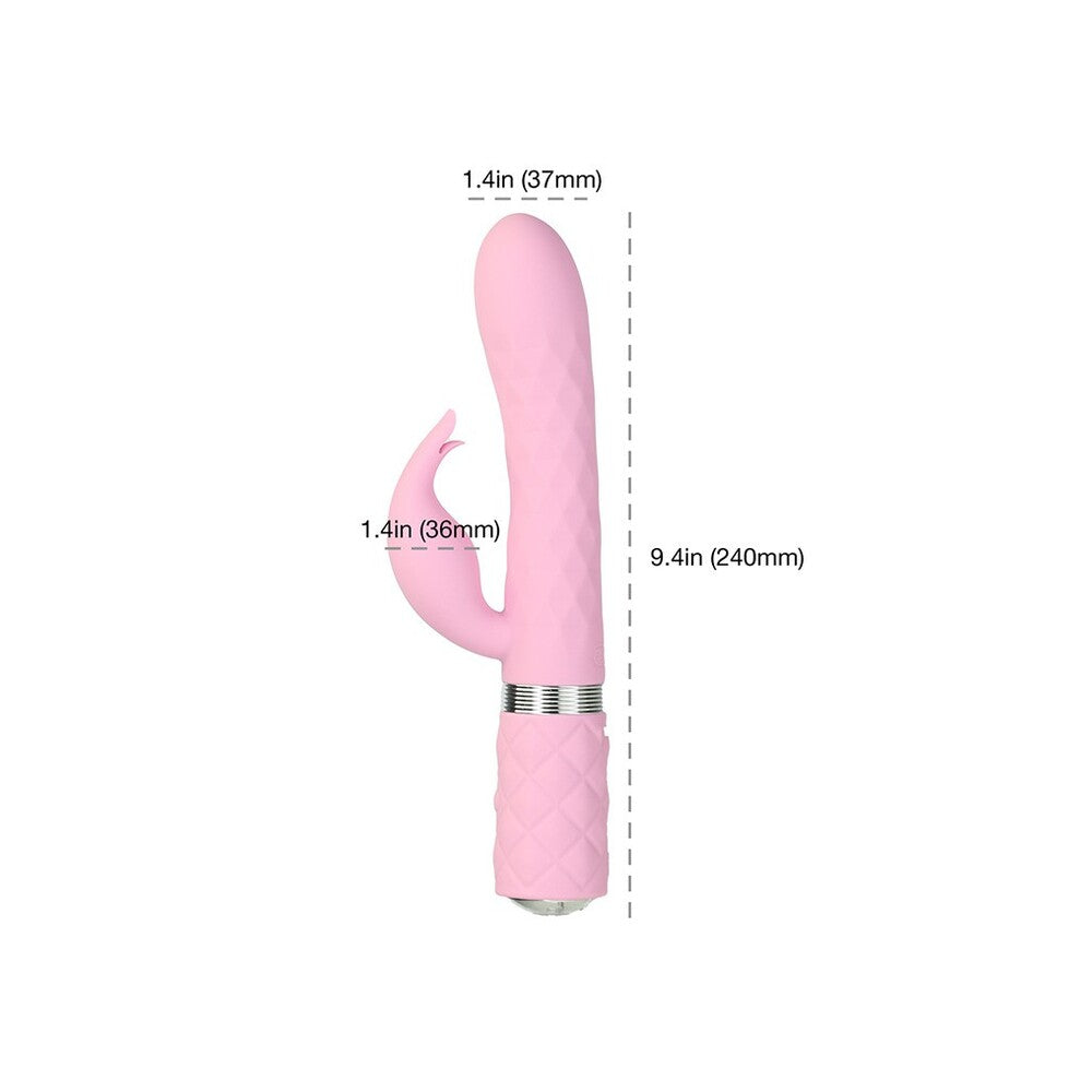 Vibrators, Sex Toy Kits and Sex Toys at Cloud9Adults - Pillow Talk Lively Rabbit Vibrator Pink - Buy Sex Toys Online