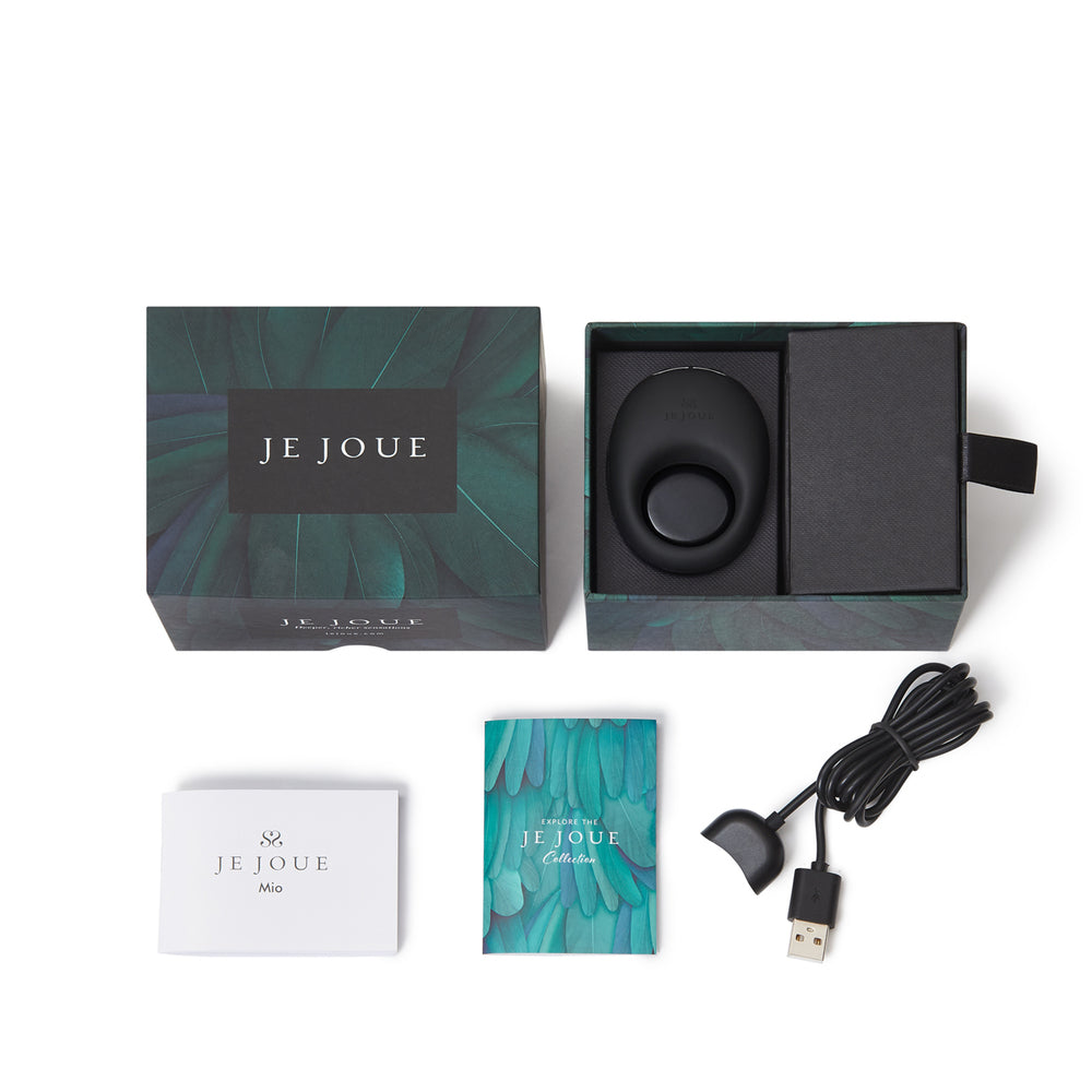 Vibrators, Sex Toy Kits and Sex Toys at Cloud9Adults - Je Joue Mio Rechargeable Cockring Black - Buy Sex Toys Online