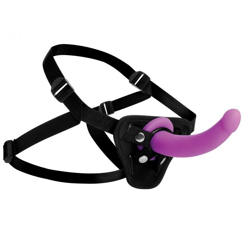Vibrators, Sex Toy Kits and Sex Toys at Cloud9Adults - Navigator U Strap On GSpot Dildo and Harness - Buy Sex Toys Online