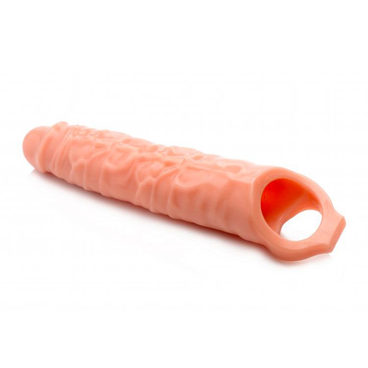 Vibrators, Sex Toy Kits and Sex Toys at Cloud9Adults - Size Matters 3 Inch Flesh Penis Extender Sleeve - Buy Sex Toys Online