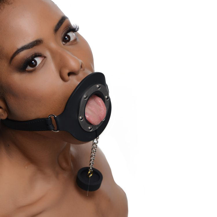 Vibrators, Sex Toy Kits and Sex Toys at Cloud9Adults - Pie Hole Silicone Feeding Gag - Buy Sex Toys Online