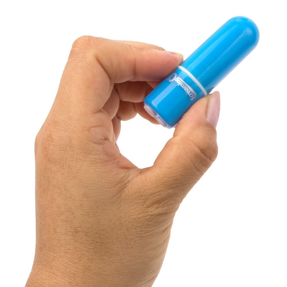 Vibrators, Sex Toy Kits and Sex Toys at Cloud9Adults - Screaming O Charged Vooom Rechargeable Bullet Blue - Buy Sex Toys Online