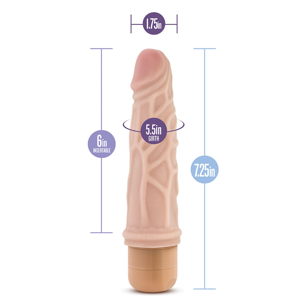 Vibrators, Sex Toy Kits and Sex Toys at Cloud9Adults - Dr. Skin Cock Vibe 3 Vibrating Cock 7.25 Inches - Buy Sex Toys Online