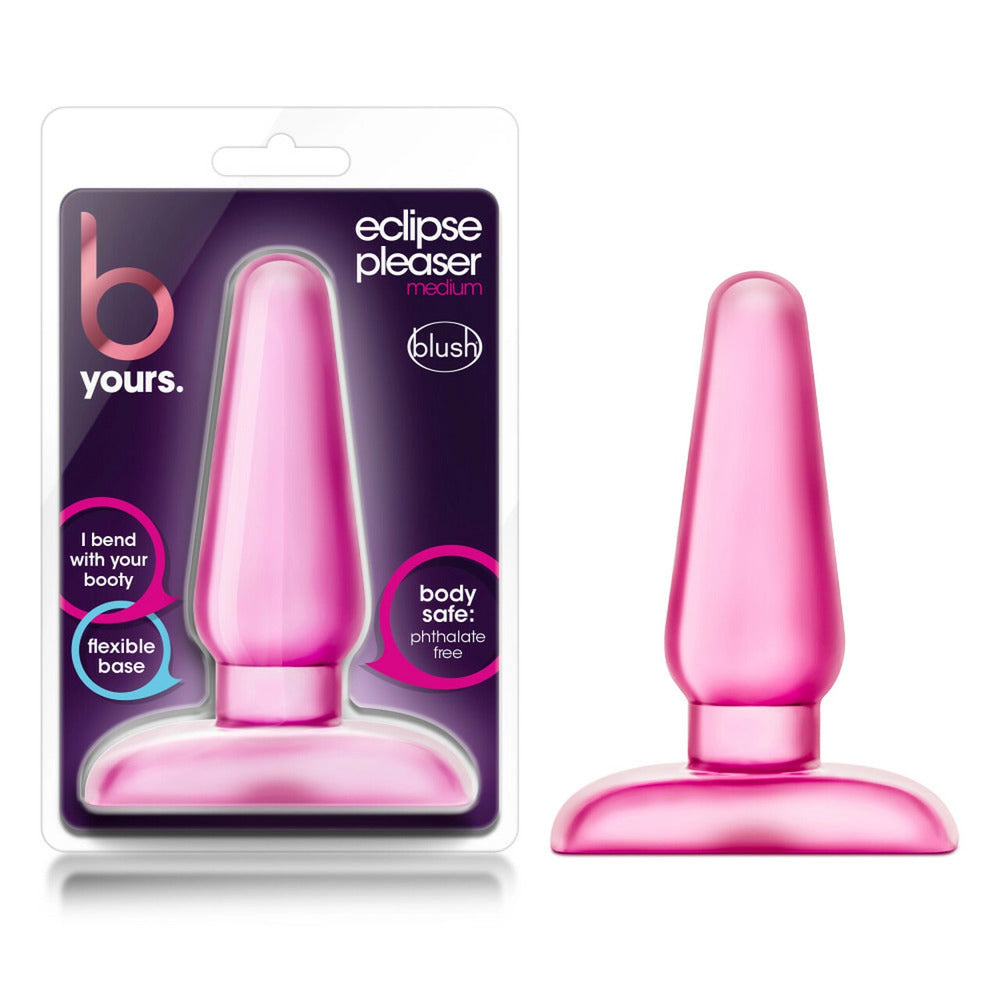 Vibrators, Sex Toy Kits and Sex Toys at Cloud9Adults - B Yours Eclipse Anal Pleaser Butt Plug Medium Pink - Buy Sex Toys Online