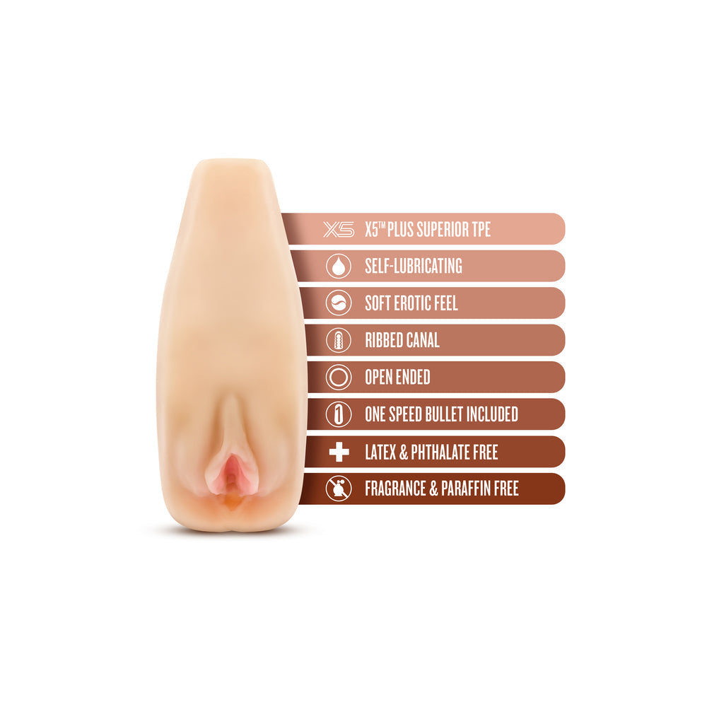 Vibrators, Sex Toy Kits and Sex Toys at Cloud9Adults - M Elite Soft and Wet Natasha Self Lubricating Masturbator - Buy Sex Toys Online