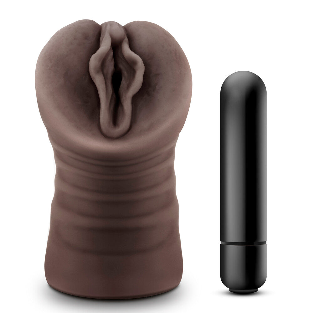 Vibrators, Sex Toy Kits and Sex Toys at Cloud9Adults - Hot Chocolate Alexis Vagina Vibrating Masturbator - Buy Sex Toys Online