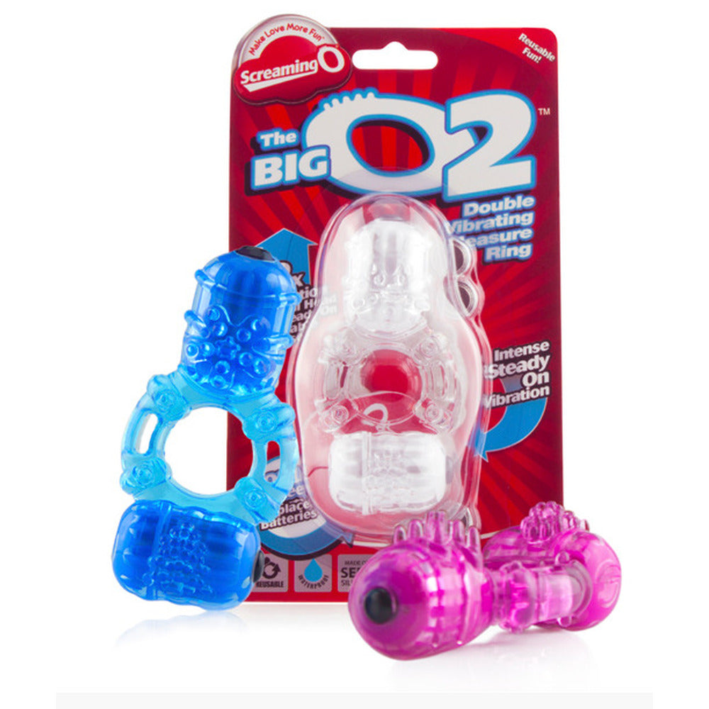 Vibrators, Sex Toy Kits and Sex Toys at Cloud9Adults - Screaming O The Big O2 Vibrating Cock Ring - Buy Sex Toys Online