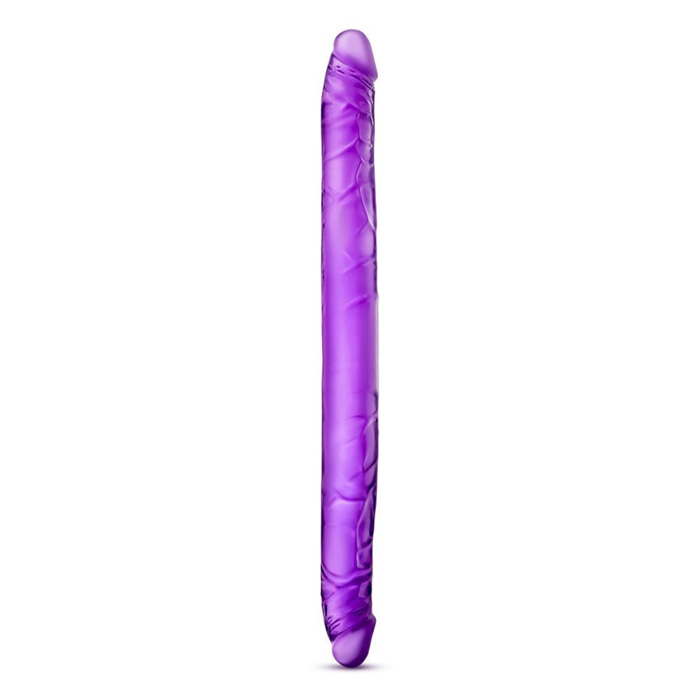 Vibrators, Sex Toy Kits and Sex Toys at Cloud9Adults - B Yours 16 Inch Purple Double Dildo - Buy Sex Toys Online