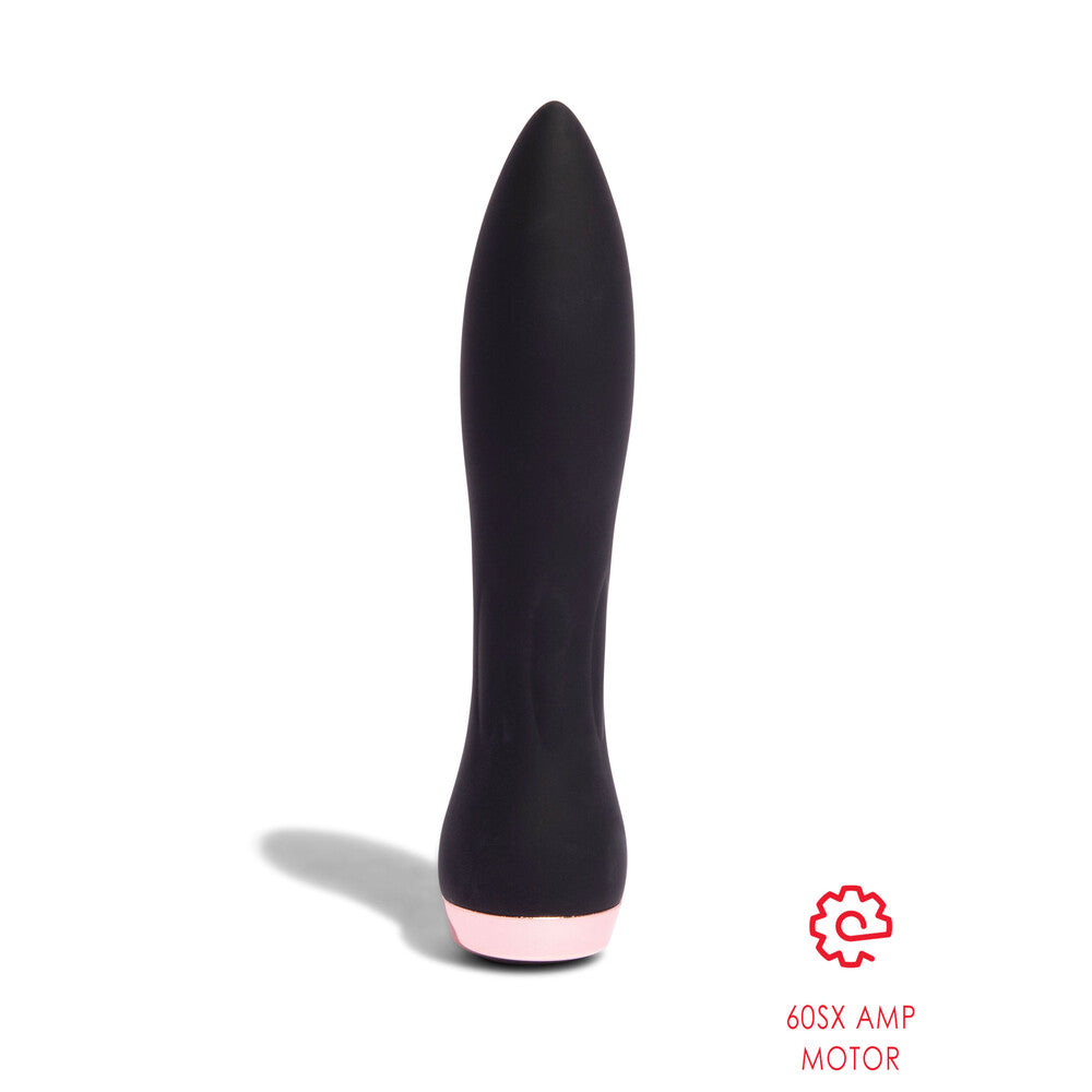 Vibrators, Sex Toy Kits and Sex Toys at Cloud9Adults - Nu Sensuelle Silicone 60SX AMP Bullet Black - Buy Sex Toys Online