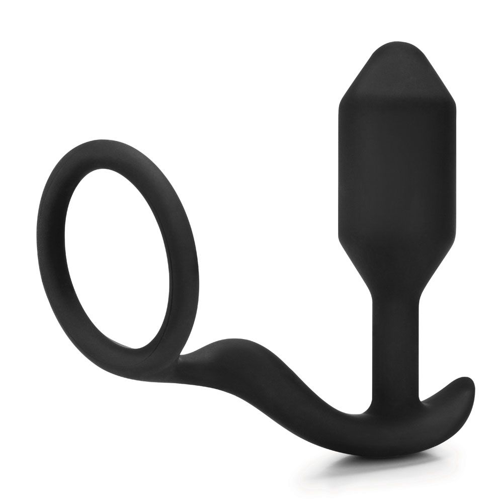 Vibrators, Sex Toy Kits and Sex Toys at Cloud9Adults - bVibe Snug And Tug Anal Plug And Cock Ring - Buy Sex Toys Online