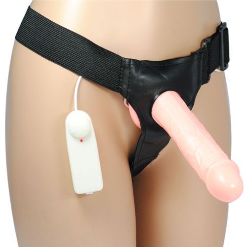 Vibrators, Sex Toy Kits and Sex Toys at Cloud9Adults - Easy StrapOn Hollow Vibrator - Buy Sex Toys Online