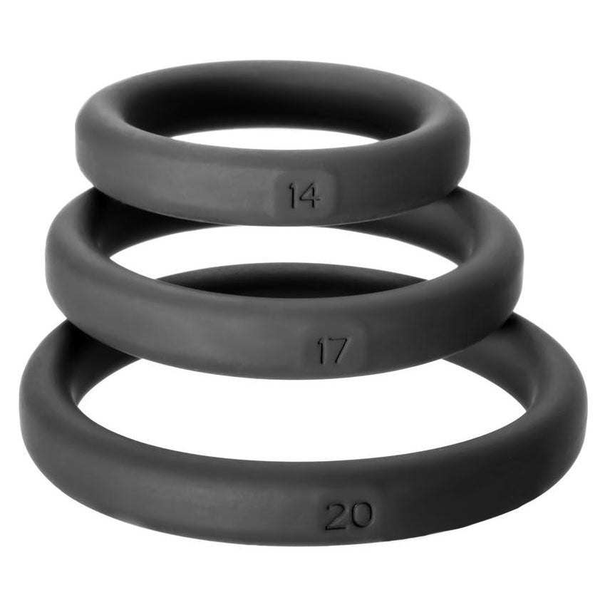 Vibrators, Sex Toy Kits and Sex Toys at Cloud9Adults - Perfect Fit XactFit Cockring Sizes 14, 17, 20 - Buy Sex Toys Online