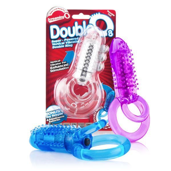 Vibrators, Sex Toy Kits and Sex Toys at Cloud9Adults - Screaming O DoubleO 8 Vibrating Cock Ring - Buy Sex Toys Online