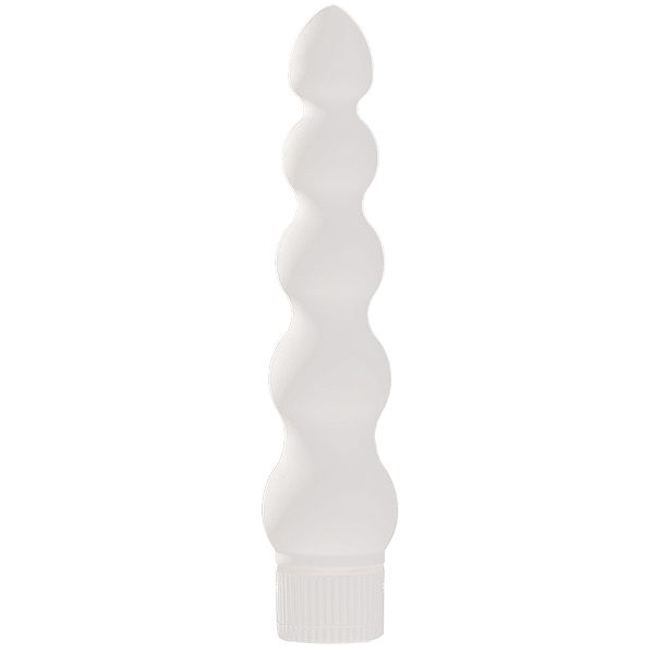 Vibrators, Sex Toy Kits and Sex Toys at Cloud9Adults - White Nights 7 Inch Ribbed Anal Vibrator - Buy Sex Toys Online