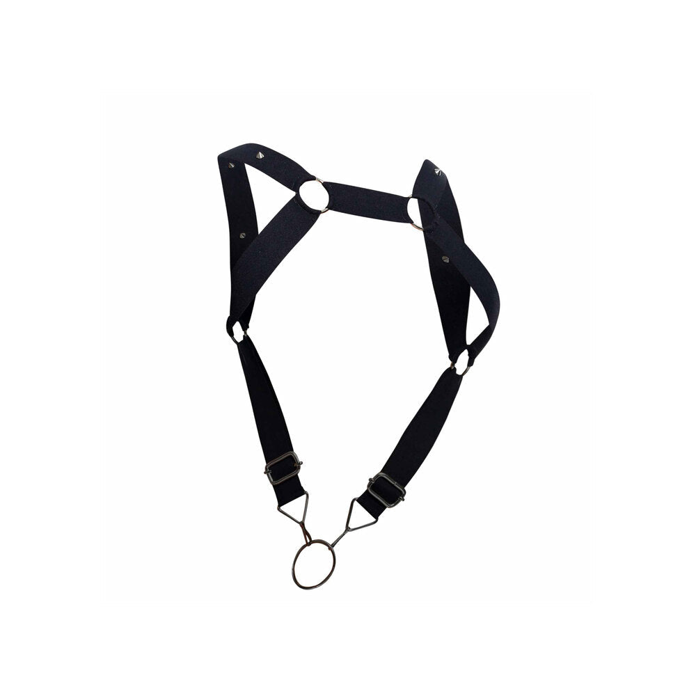 Vibrators, Sex Toy Kits and Sex Toys at Cloud9Adults - Male Basics Dngeon Straight Back Harness With Cockring - Buy Sex Toys Online