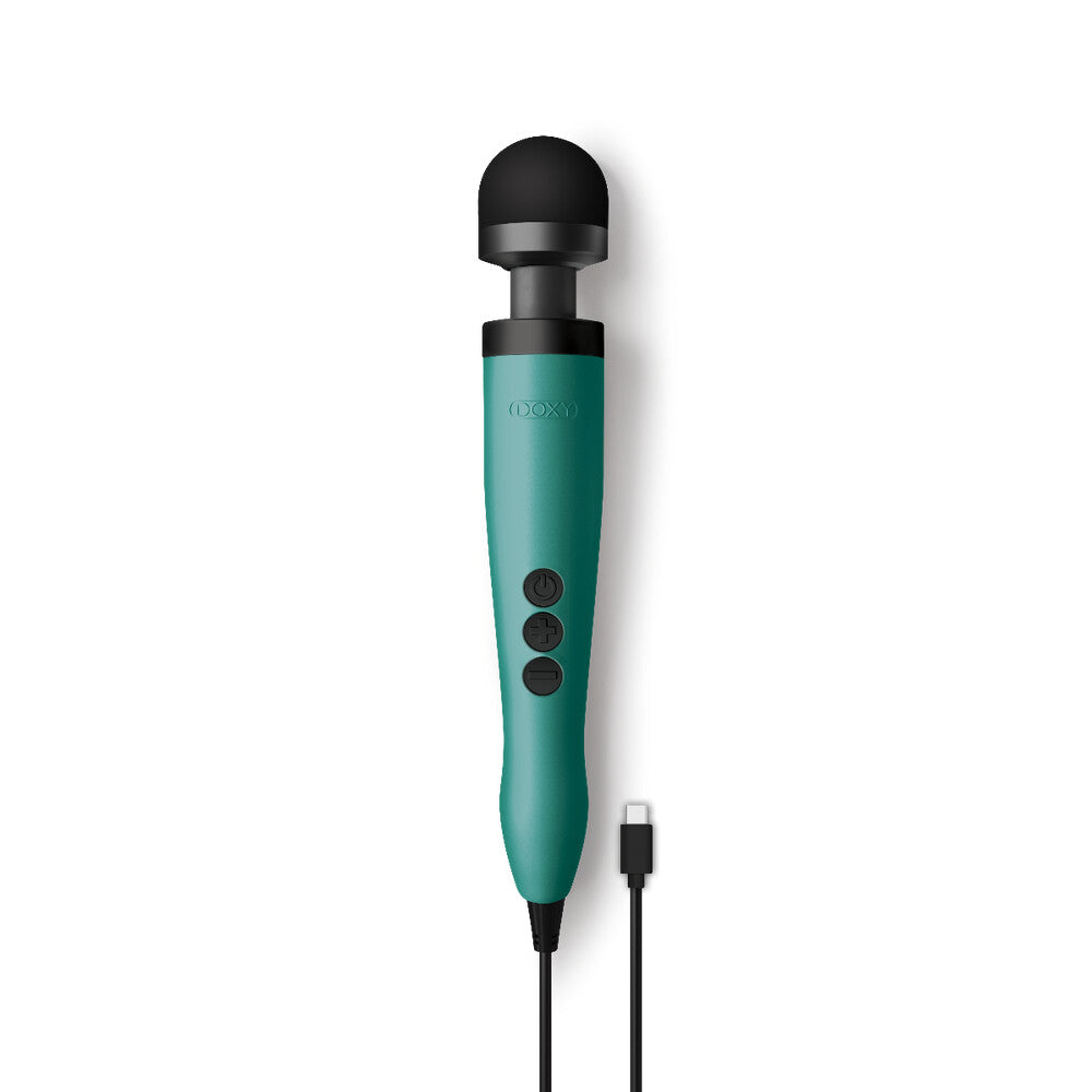 Vibrators, Sex Toy Kits and Sex Toys at Cloud9Adults - Doxy Wand 3 Turquoise USB Powered - Buy Sex Toys Online