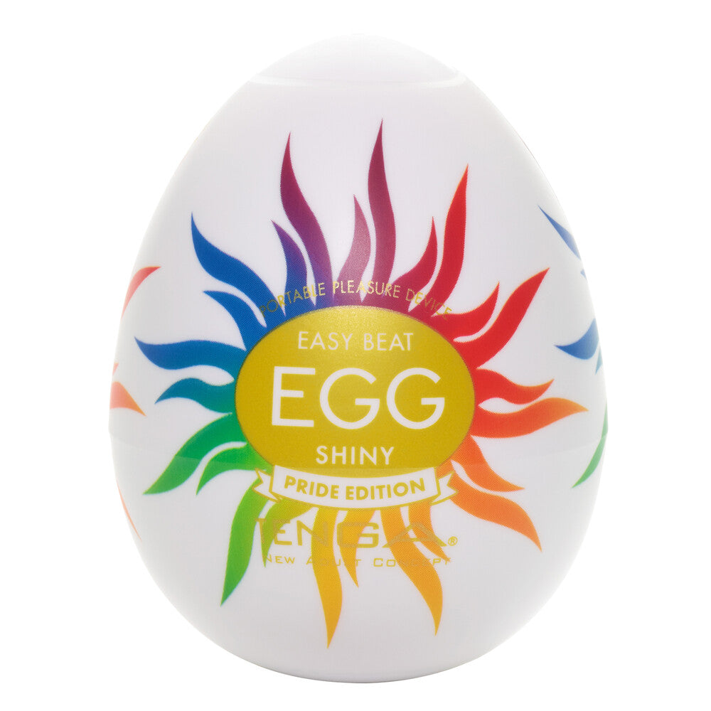 Vibrators, Sex Toy Kits and Sex Toys at Cloud9Adults - Tenga Shiny Pride Edition Egg Masturbator - Buy Sex Toys Online