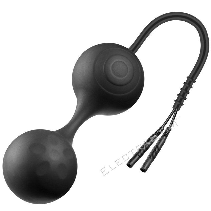 Vibrators, Sex Toy Kits and Sex Toys at Cloud9Adults - ElectraStim Silicone Noir Lula Electro Jiggle Kegel Balls - Buy Sex Toys Online