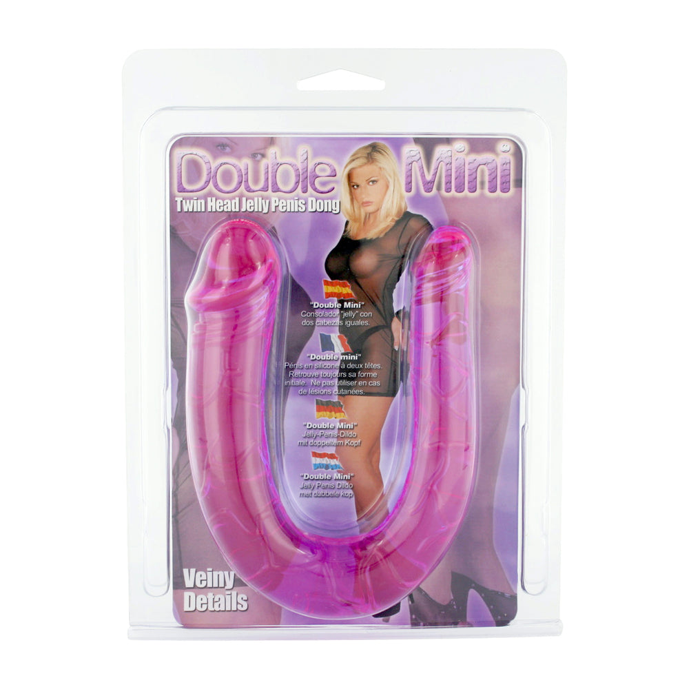 Vibrators, Sex Toy Kits and Sex Toys at Cloud9Adults - Double Mini Twin Head Jelly Penis Dildo - Buy Sex Toys Online