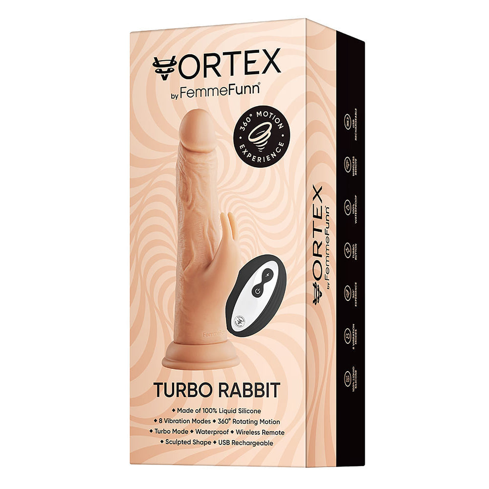 Vibrators, Sex Toy Kits and Sex Toys at Cloud9Adults - FemmeFunn Vortex Wireless Turbo Rabbit Vibe - Buy Sex Toys Online