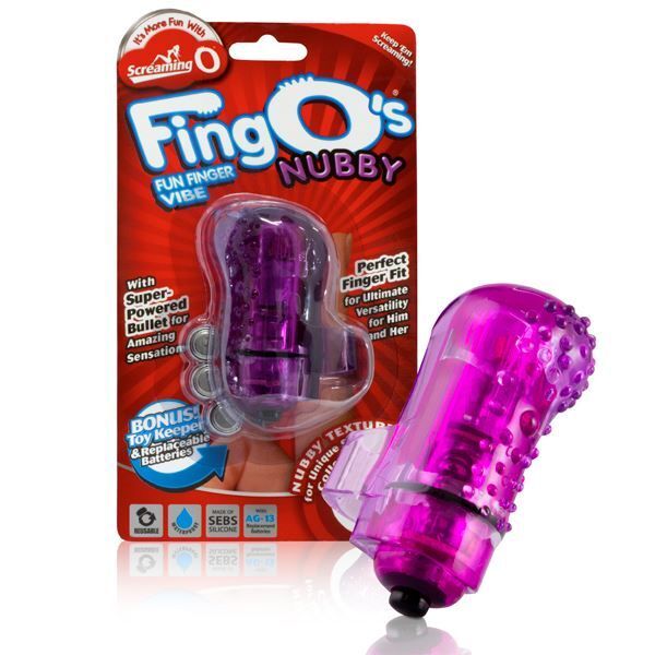 Vibrators, Sex Toy Kits and Sex Toys at Cloud9Adults - Screaming O FingO Vibrating Finger Massager - Buy Sex Toys Online