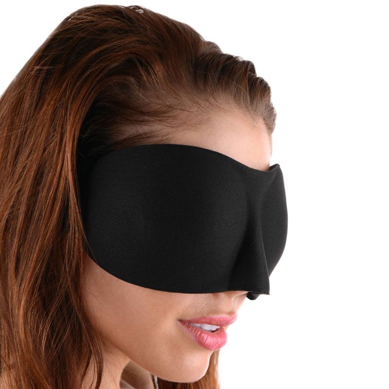 Vibrators, Sex Toy Kits and Sex Toys at Cloud9Adults - Frisky Deluxe Black Out Blindfold - Buy Sex Toys Online