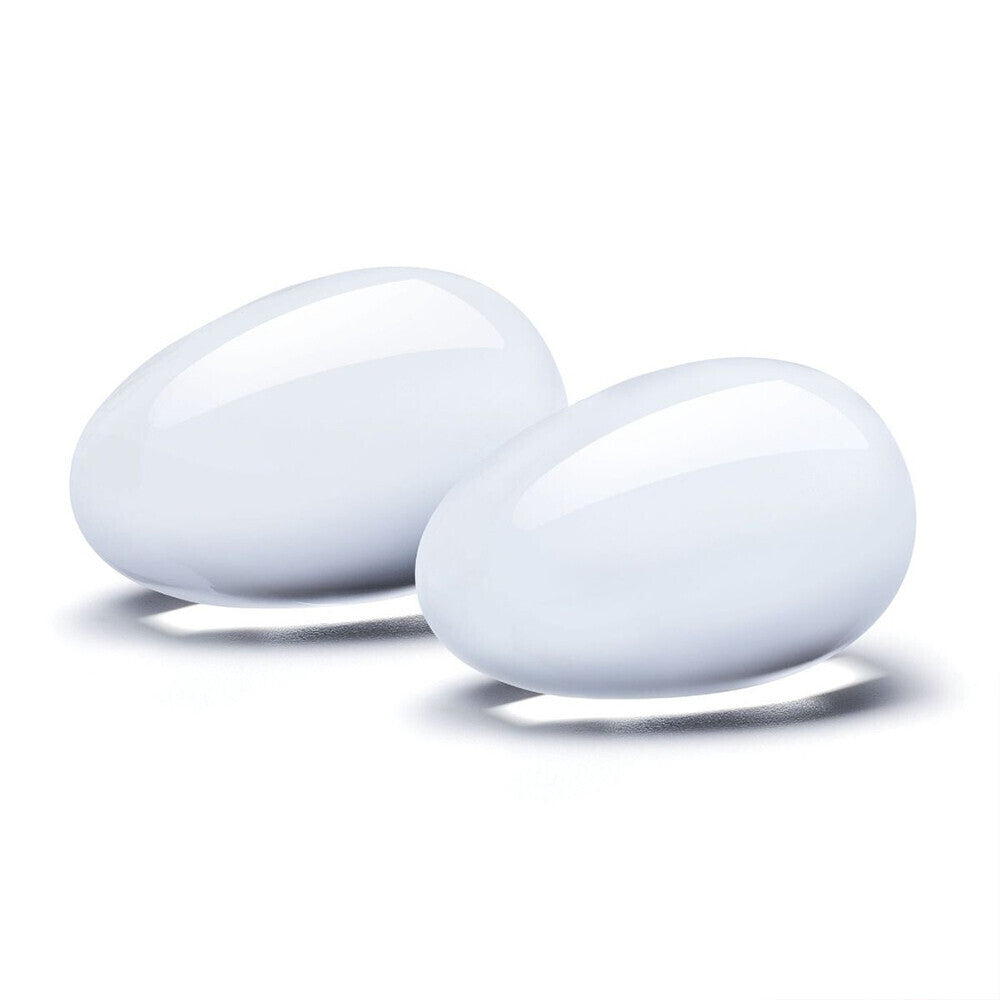 Vibrators, Sex Toy Kits and Sex Toys at Cloud9Adults - Glass Yoni Eggs 2 Piece Set - Buy Sex Toys Online