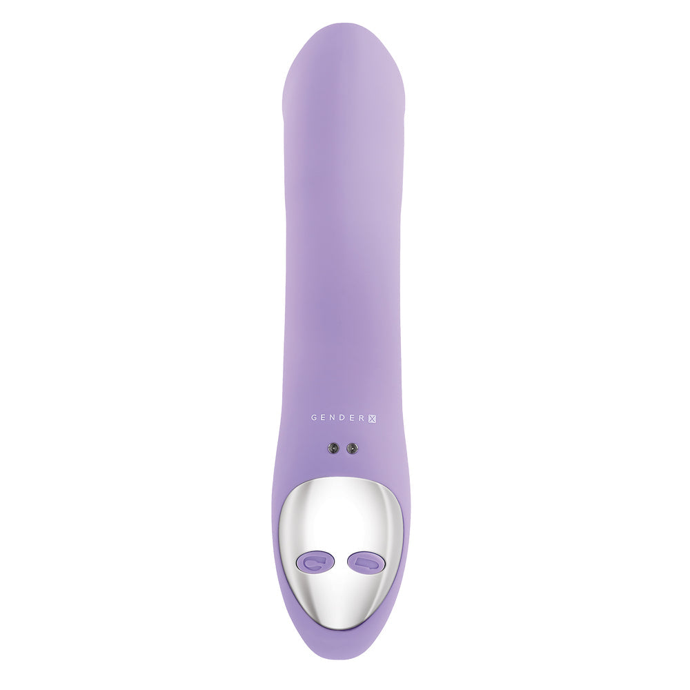 Vibrators, Sex Toy Kits and Sex Toys at Cloud9Adults - Gender X Orgasmic Orchid C Shaped Vibrator - Buy Sex Toys Online