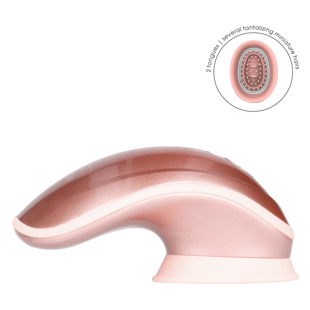 Vibrators, Sex Toy Kits and Sex Toys at Cloud9Adults - Twitch Rose Gold Hands Free Suction And Vibration Toy - Buy Sex Toys Online