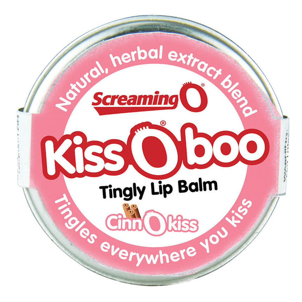 Vibrators, Sex Toy Kits and Sex Toys at Cloud9Adults - Screaming O KissOboo Tingly Lip Balm Cinnamon - Buy Sex Toys Online