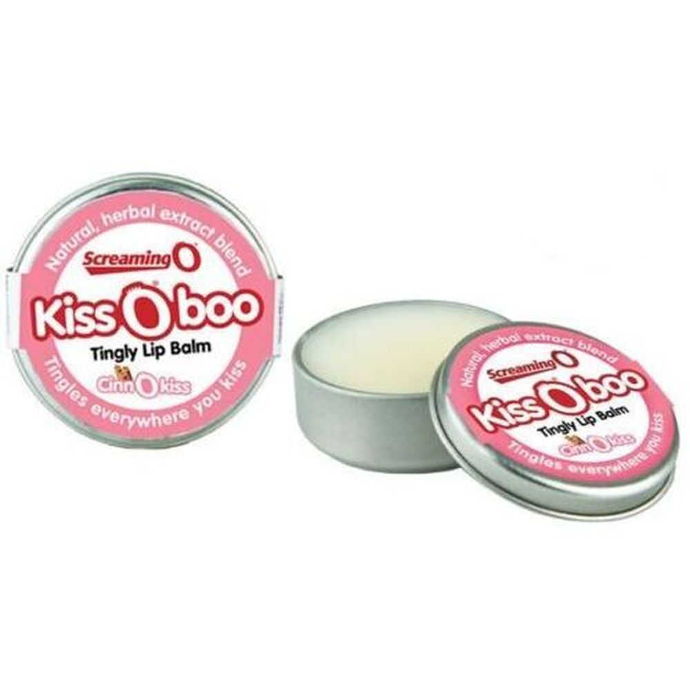 Vibrators, Sex Toy Kits and Sex Toys at Cloud9Adults - Screaming O KissOboo Tingly Lip Balm Cinnamon - Buy Sex Toys Online