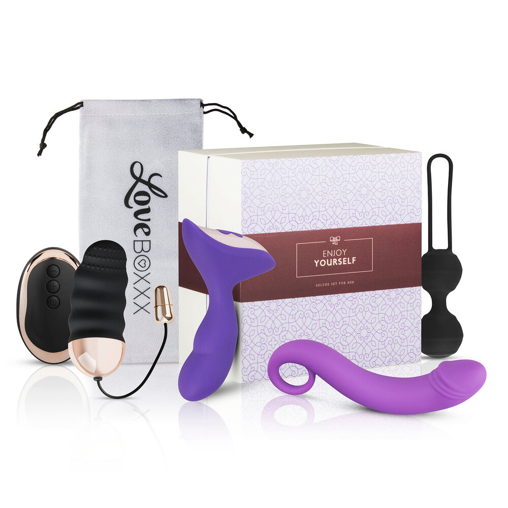 Vibrators, Sex Toy Kits and Sex Toys at Cloud9Adults - Loveboxxx Solo Womens Box Gift Set - Buy Sex Toys Online