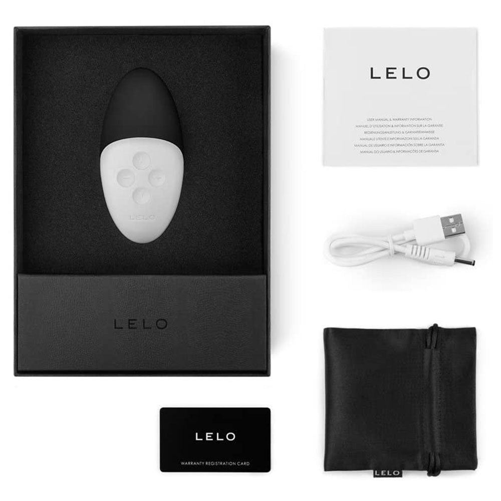 Vibrators, Sex Toy Kits and Sex Toys at Cloud9Adults - Lelo SIRI Version 2 Black Luxury Rechargeable Massager - Buy Sex Toys Online