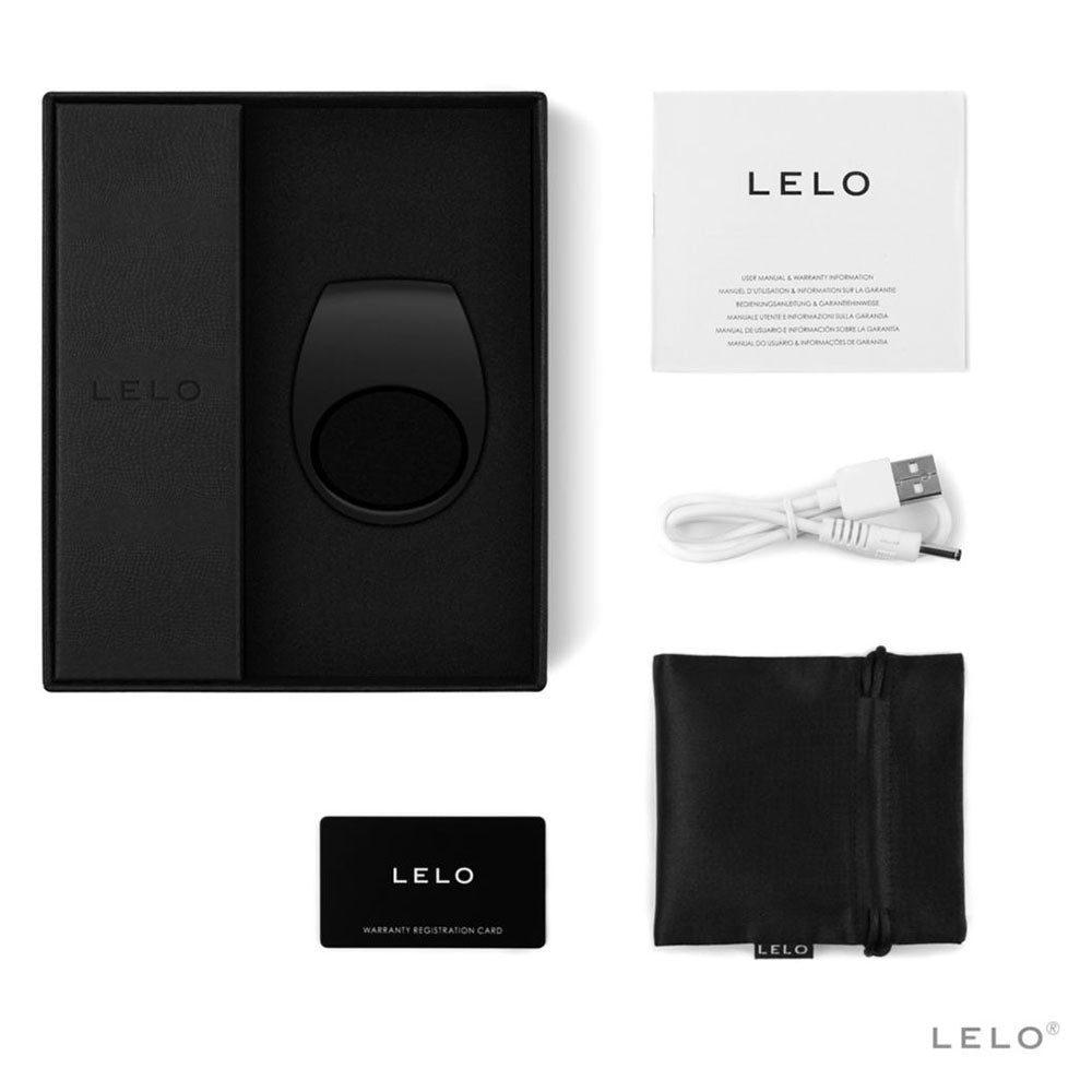 Vibrators, Sex Toy Kits and Sex Toys at Cloud9Adults - Lelo Tor 2 Black Couples Ring - Buy Sex Toys Online