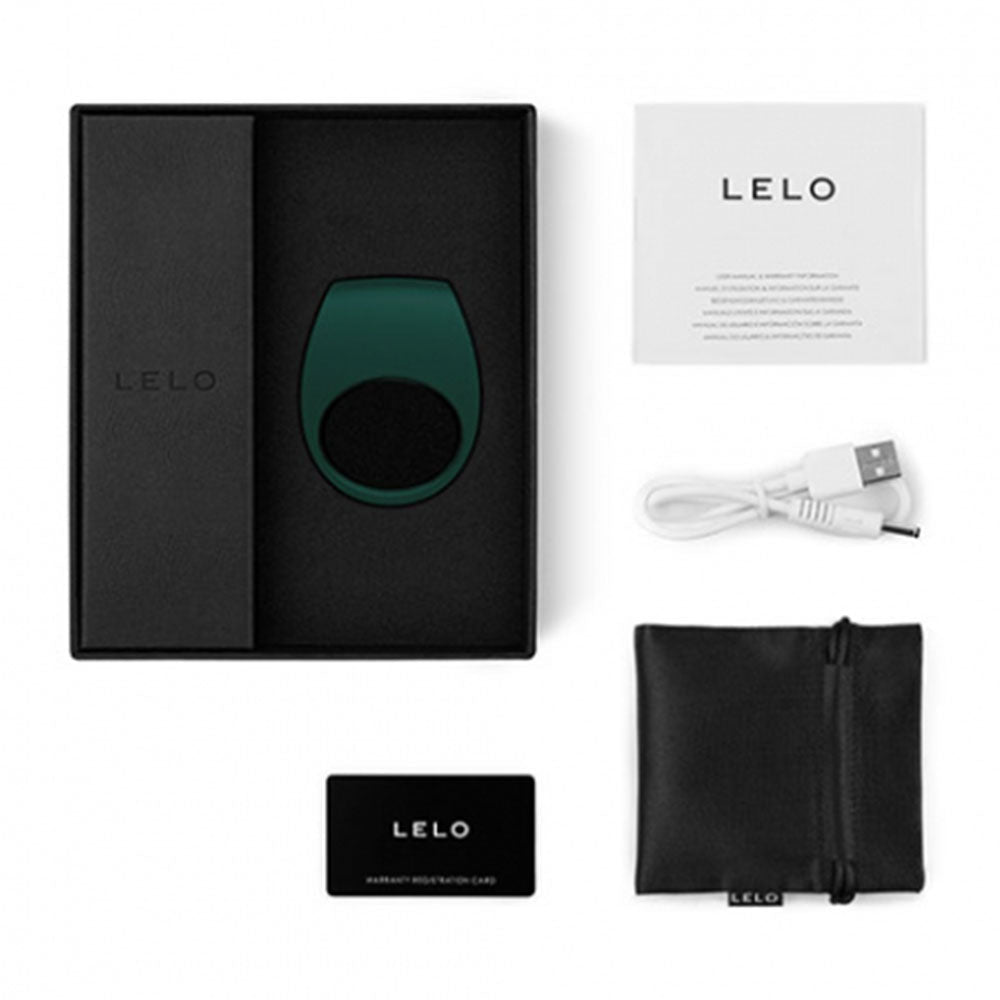 Vibrators, Sex Toy Kits and Sex Toys at Cloud9Adults - Lelo Tor 2 Green Couples Ring - Buy Sex Toys Online